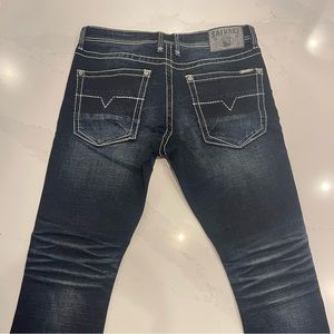 Men’s Buckle Salvage Straight Slim Fit Jeans 32S